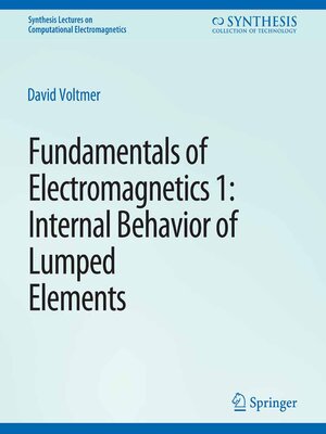 cover image of Fundamentals of Electromagnetics